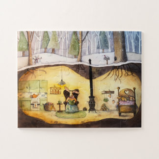 Sonnige Nische 11x14 Puzzle (30 große Stücke)