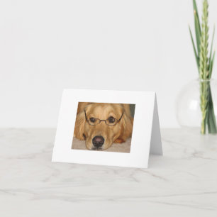Sonnige Note Card - Sonnenschein Golden Retriever  Karte