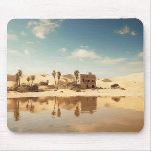 Sonnige Oase in der Wüste Mousepad