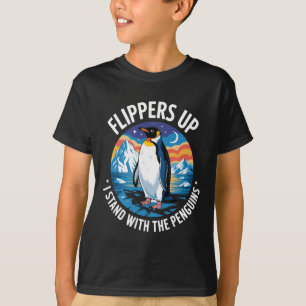 Sonnige Pinguine gegen den Tag der Zollbefreiung T-Shirt