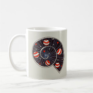 Sonnige Planeten-Galaxie Kaffeetasse