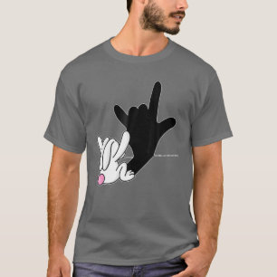 Sonnige Reflexion I Liebe Sie Hand Signsprache ASL T-Shirt