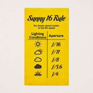 Sonnige Regel 16