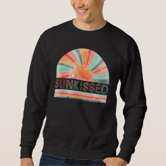 Sonnige Regenbogen Hawaii Strand Sommerurlaub Für Sweatshirt