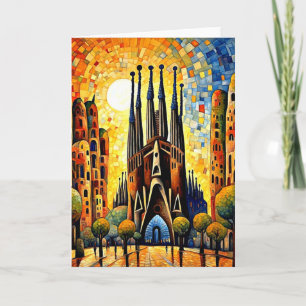 Sonnige Sagrada Karte