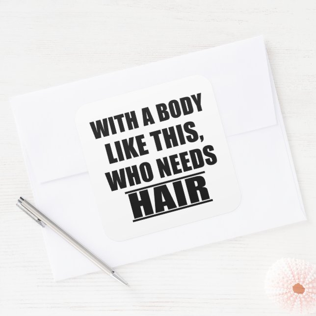 Sonnige sarkastische Redewendungen Spaß Sarkasmus Quadratischer Aufkleber (Umschlag)