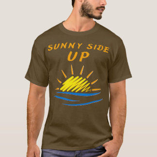 Sonnige Seite auf T-Shirt