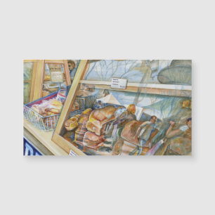 Sonnige Seite der Wahnsinn Magnetkarte