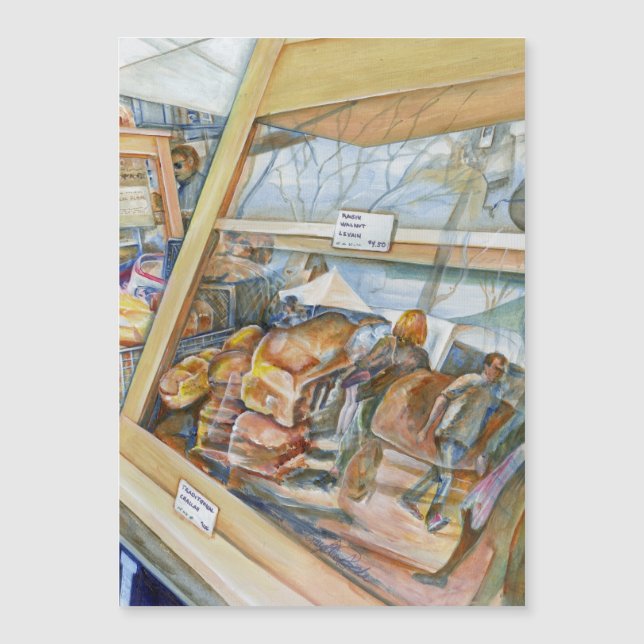 Sonnige Seite der Wahnsinn Magnetkarte (Vorderseite)