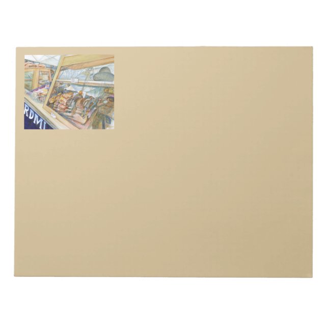 Sonnige Seite der Wahnsinn Notizblock (Vorderseite)