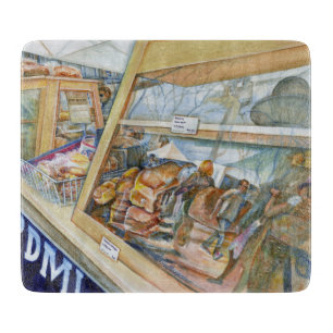 Sonnige Seite der Wahnsinn Schneidebrett