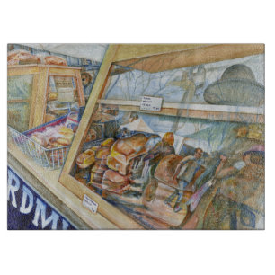 Sonnige Seite der Wahnsinn Schneidebrett