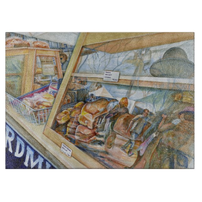 Sonnige Seite der Wahnsinn Schneidebrett (Vorderseite)