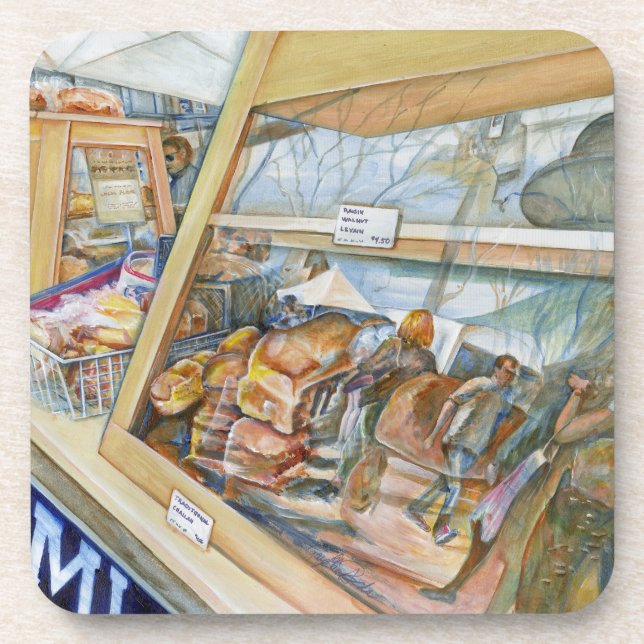 Sonnige Seite der Wahnsinn Untersetzer (Vorderseite)