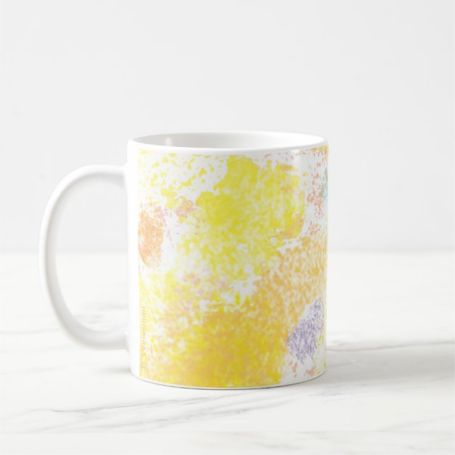 "Sonnige Seiten" - Klassische Tasse-11 oz Kaffeetasse (Links)