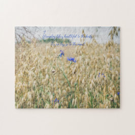 Sonnige Sommerfelder Puzzle