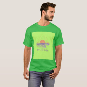 Sonnige Stimmung Sommerurlaub T-Shirt