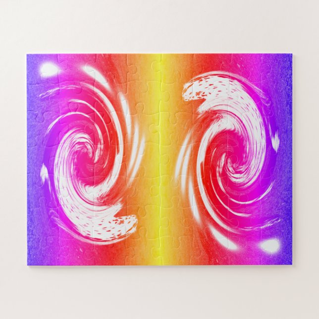 Sonnige Tage Kunst Puzzle (Horizontal)