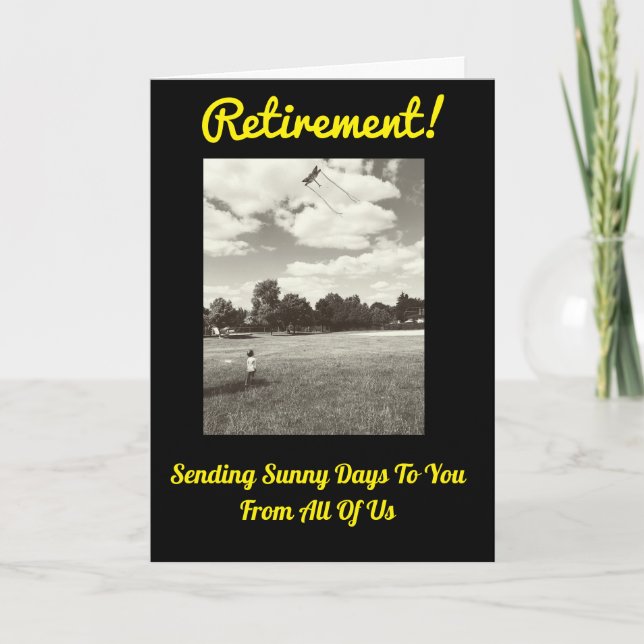 Sonnige Tage Pension Genießen Sie neue Abenteuer Karte (Vorderseite)