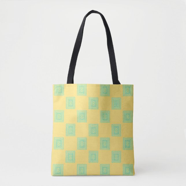 Sonnige Tage Tote Tasche - Überall Print (Vorderseite)