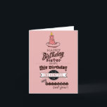 Sonnige und sarkastische Geburtstagskarte - SISTER Dankeskarte<br><div class="desc">Sonnige und sarkastische Geburtstagskarte - SISTER</div>