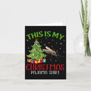 Sonnige Weihnachtsstimmung, das ist mein Moskito C Karte