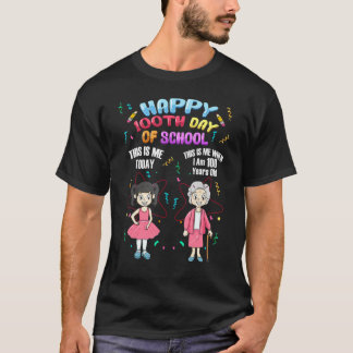 Sonniger 100. Schultag, wenn ich 100 Jahre alt bin T-Shirt