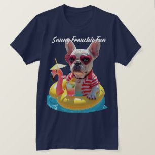 Sonniger französischer Spaß T-Shirt