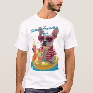 Sonniger französischer Spaß T-Shirt