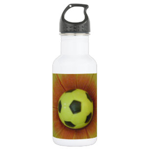 Sonniger Fußballtag Edelstahlflasche