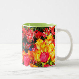 Sonniger Garten Zweifarbige Tasse