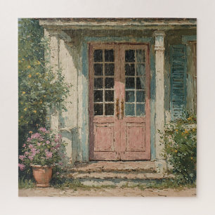 Sonniger Garteneingang Puzzle