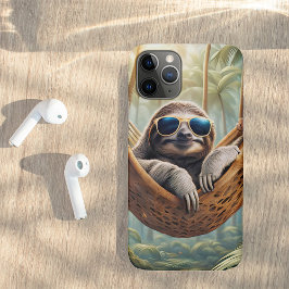 Sonniger Hang mit Sonnenbrille in einer Hängematte Case-Mate iPhone Hülle