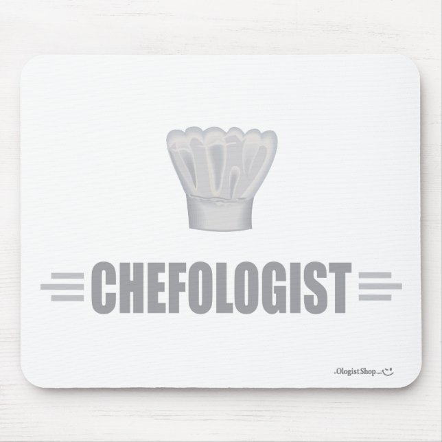 Sonniger Koch Mousepad (Vorne)