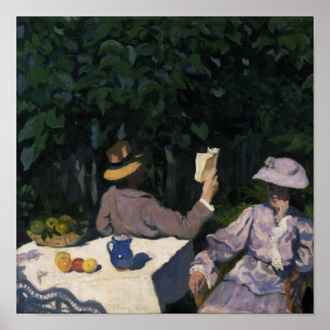 Sonniger Morgen, 1905 Poster (Vorne)