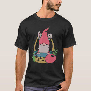 Sonniger Ostertag Gnome Bunny mit Eierkörbe T-Shirt