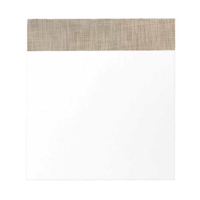 Sonniger Sackhintergrund Notizblock (Vorderseite)