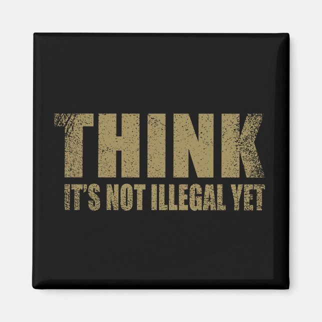 Sonniger sarkastischer Slogan Erwachsener Humor Sa Magnet (Vorne)