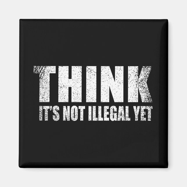 Sonniger sarkastischer Slogan Erwachsener Humor Sa Magnet (Vorne)