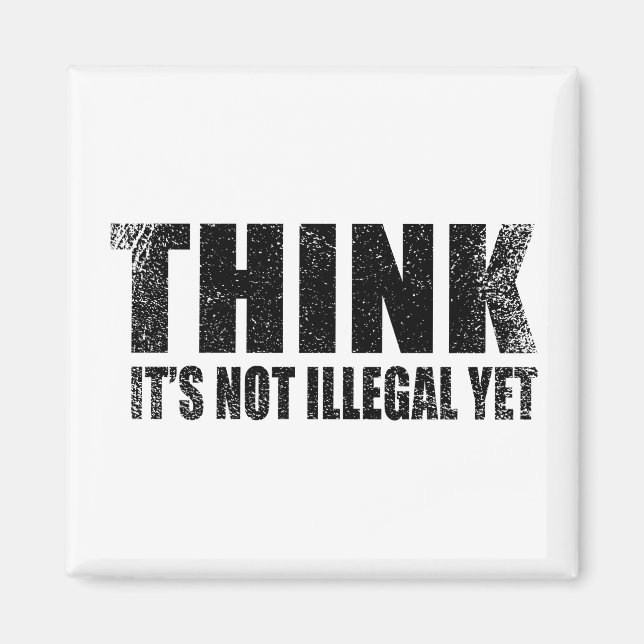 Sonniger sarkastischer Slogan Erwachsener Humor Sa Magnet (Vorne)