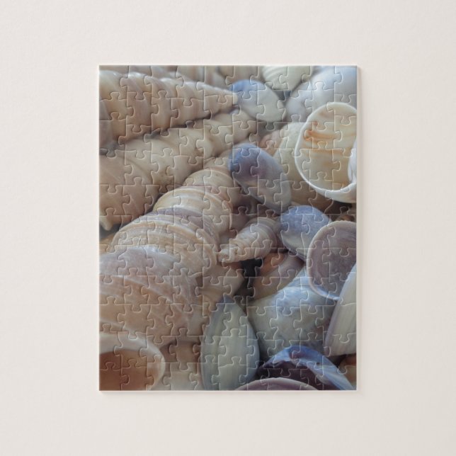 Sonniger Sommer Muscheln. Romantisch, exotisch tro Puzzle (Vertikal)