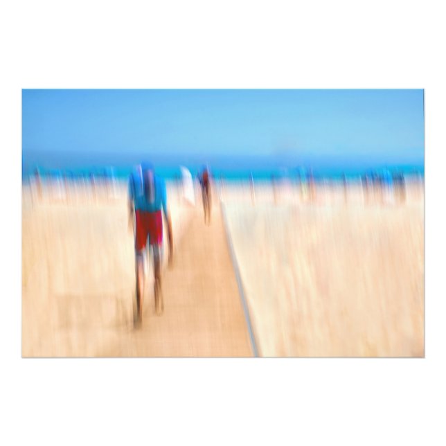 Sonniger Sommer Strand bunt Ocean Sun Summer Sea Fotodruck (Vorne)