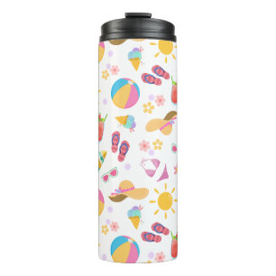 Sonniger Sommer Thermosbecher