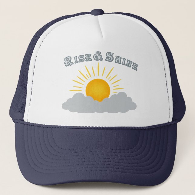 Sonniger Tag Cap Truckerkappe (Vorderseite)
