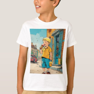 Sonniger Tag Ice Creme T-Shirt