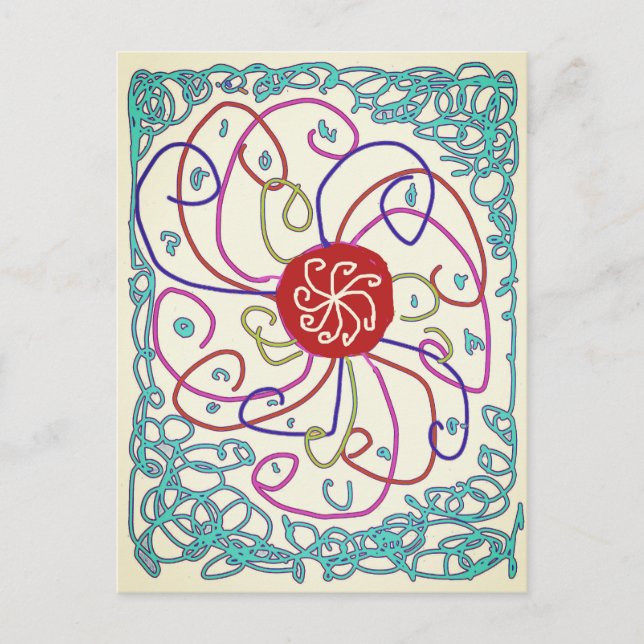 Sonniger Tag Postkarte (Vorderseite)