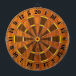 Sonniger Teakholz-Furnier-Blattdruck für ein Spiel Dartscheibe<br><div class="desc">Eine ganz vorbei dekorative Art des Druckes in einem Korn-Dekorhintergrund des warmen Teakholzes hölzernen und ein verfügbar auf diesem feinen kundenspezifischen Geschenkprodukt. 
 
 






Einführung</div>