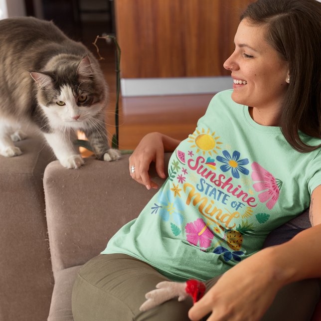 Sonniges Gemüt Tri-Blend Shirt (Sunshine State of Mind Tri-Blend Shirt)