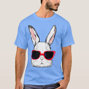 Sonniges Gesicht mit Sonnenbrille für Jungen Männe T-Shirt