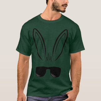 Sonniges Gesicht mit Sonnenbrille für Jungen Männe T-Shirt